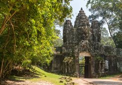 Gate Angkor Wat temple