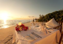 Dinner in the sunset