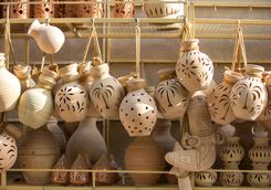 Pottery in Nizwa market