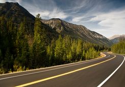 Alberta Mountain road