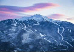 Whistler at dusk