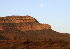 Wilpena Pound moonlit