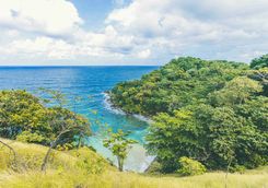Jamaican coastline