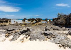 Rocky beach at Diego Suarzez