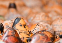 Peruvian wooden doll