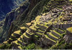 Terraces at Machu Picchu