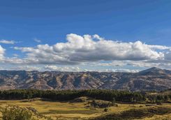 Mountain view in the Sacred Valley