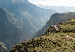 Lookout spot at the Colca Canyon