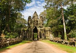 Entrance Gate to a Template