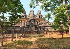 Pyramid Temple in Angkor Wat