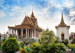 Silver Pagoda in Phnom Penh