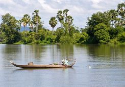 Fisherman in a Boat