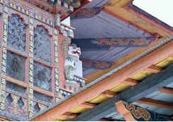 Bhutanese Monastery Detail