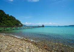 Gaya Island Jetty