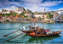 Porto harbour boats