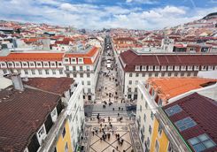 Lisbon street view