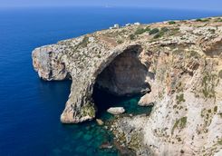 the blue grotto cave