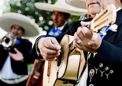 a mexican guitar band