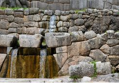 Machu Picchu water temple