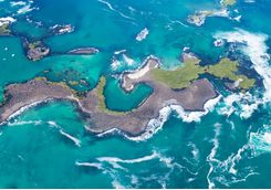 Galapagos aerial
