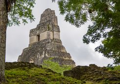 Mayan temple ruins