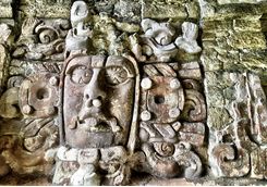 Kohunlich ancient inscriptions