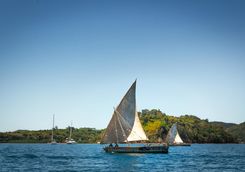 Sailing in Nosy Komba