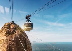 Cable car in Rio