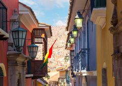 Street in La Paz