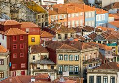 Colourful houses