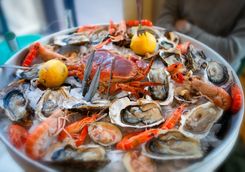 Sea food platter