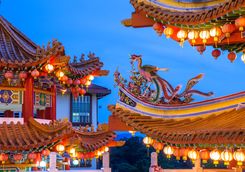 Temple lanterns