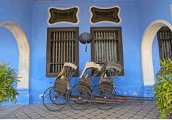 Rickshaws in Penang