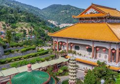 Temple in the mountains
