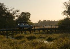 Jeep on a Bridge