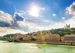 River in Lyon