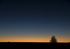 Sunrise in the outback