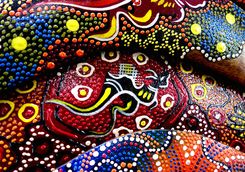 Aboriginal dot art