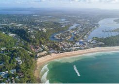 Noosa aerial view