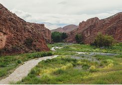 Calchaqui river canyon