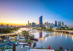 View of Brisbane