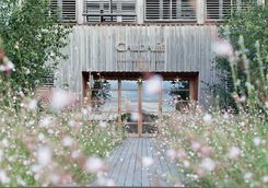 Les Sources de Caudalie spa entrance
