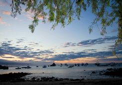Galapagos sunset
