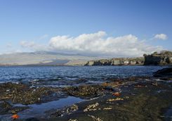 Black beach, Egas Port