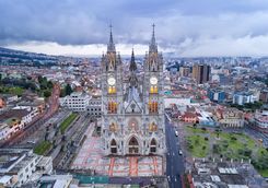 Quito's cathedral