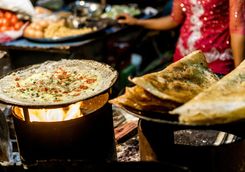 Night market in Bagan