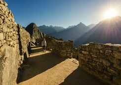 Exploring Machu Picchu