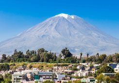 Volcano outside Arequipa