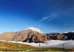 Fog in the Colca Canyon