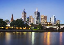 Melbourne at Dusk